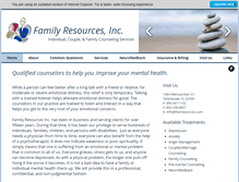 Tablet Screenshot of famresources.com